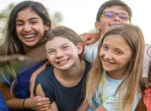 Youths Laughing